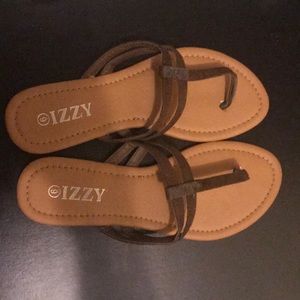 Brown sandals